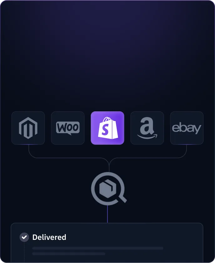 Order tracking solution for ecommerce
